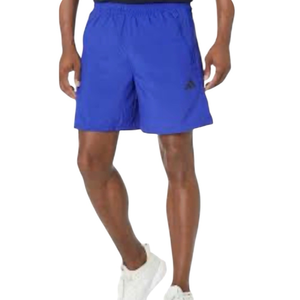 NWT Adidas  Mens Size 3XL Blue  Regular Fit Train 7"Essentials Training Shorts